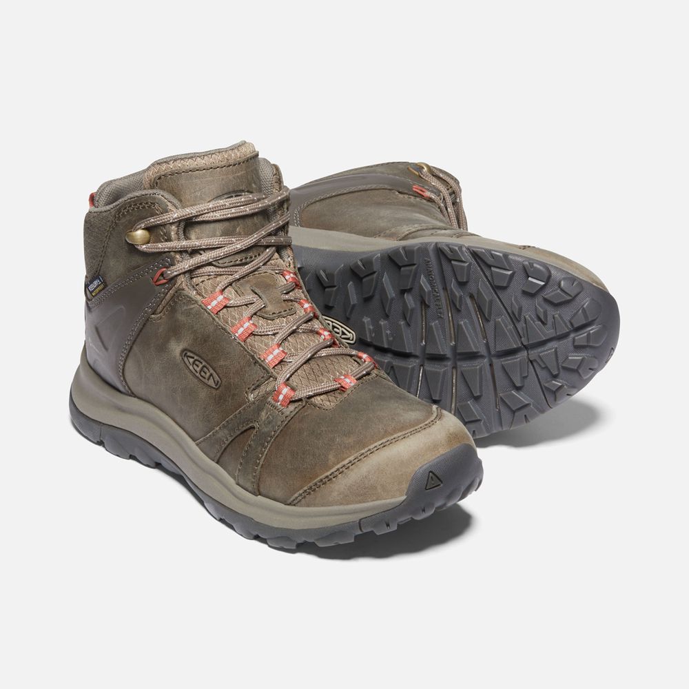 Keen Outdoor Bot Kadın Kahverengi - Terradora Ii Deri Waterproof - Türkiye GRSV25863